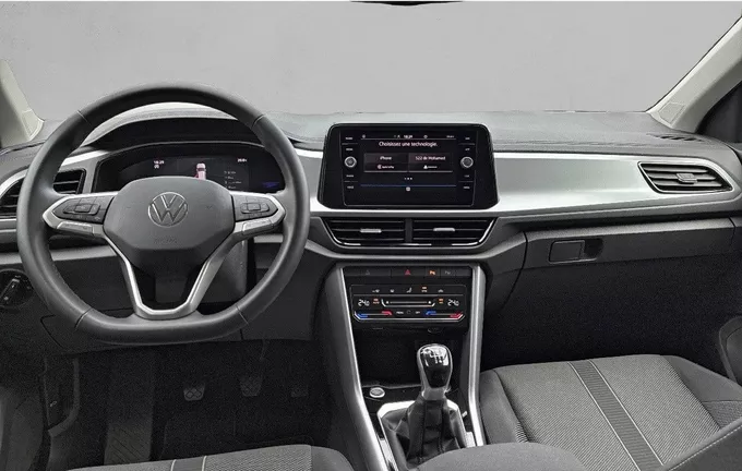 VOLKSWAGEN T-ROC 1.0 TSI 116 Start/Stop BVM6 VW Edition extérieur trois quart avant droit 2128564