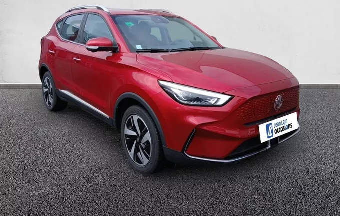 MG ZS EV Autonomie Etendue 70kWh - 115 kW 2WD Luxury extérieur trois quart avant droit 600533
