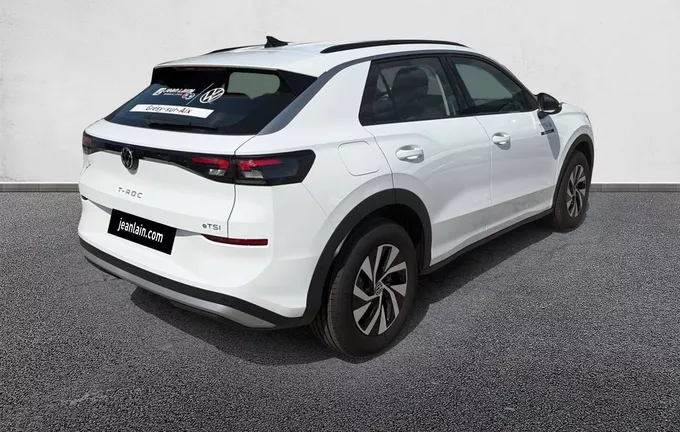 VOLKSWAGEN T-ROC 1.5 eTSI EVO2 Hybrid 116 ch DSG7 Life extérieur trois quart arrière droit 4042