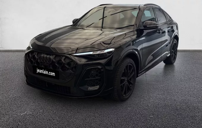 AUDI Q5 Sportback e-hybrid 299 ch S tronic 7 Quattro S line extérieur trois quart avant gauche 5539