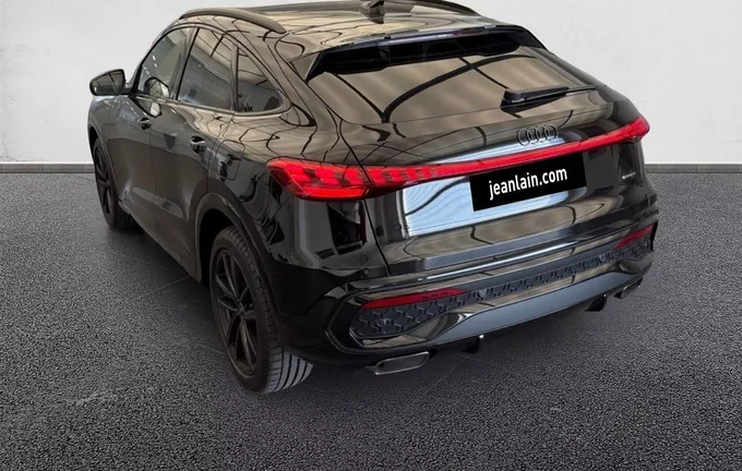 AUDI Q5 Sportback e-hybrid 299 ch S tronic 7 Quattro S line extérieur trois quart arrière gauche 5539