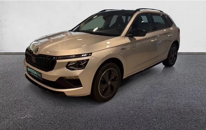 SKODA KAMIQ 1.0 TSI Evo 2 116 ch DSG7 Monte Carlo extérieur trois quart avant gauche 2130771