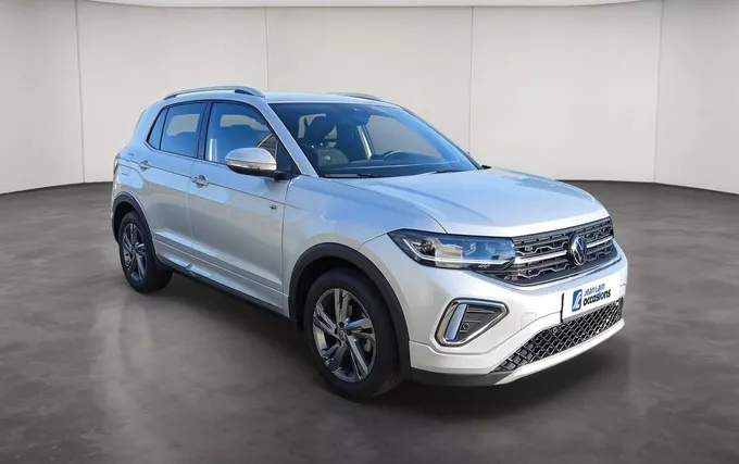 VOLKSWAGEN T-CROSS 1.5 TSI 150 Start/Stop DSG7 R-Line extérieur trois quart avant droit 2131979