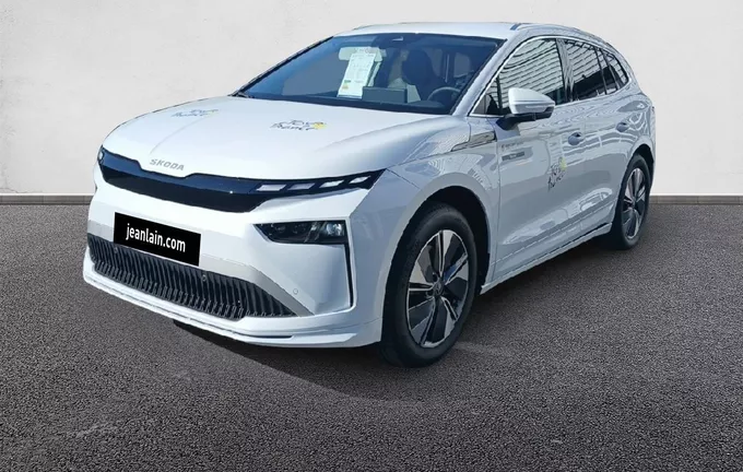 SKODA ENYAQ 85 Plus extérieur trois quart avant gauche 4287