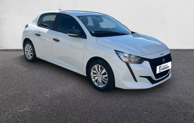 PEUGEOT 208 PureTech 75 S&S BVM5 Like extérieur trois quart avant droit 560613