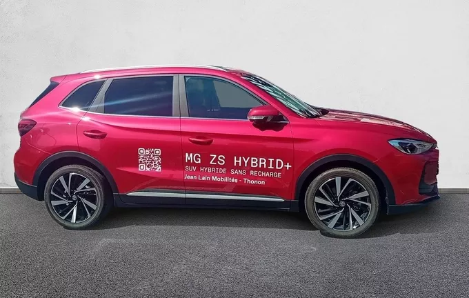 MG ZS 1.5 L Hybrid+ 197 ch Luxury extérieur côté droit 8709