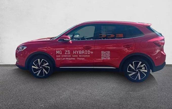MG ZS 1.5 L Hybrid+ 197 ch Luxury extérieur côté gauche 8709
