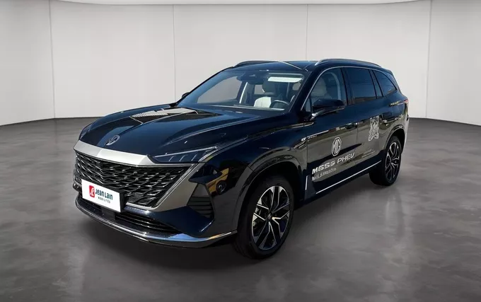 MG MGS9 PHEV Premium extérieur trois quart avant gauche 8130