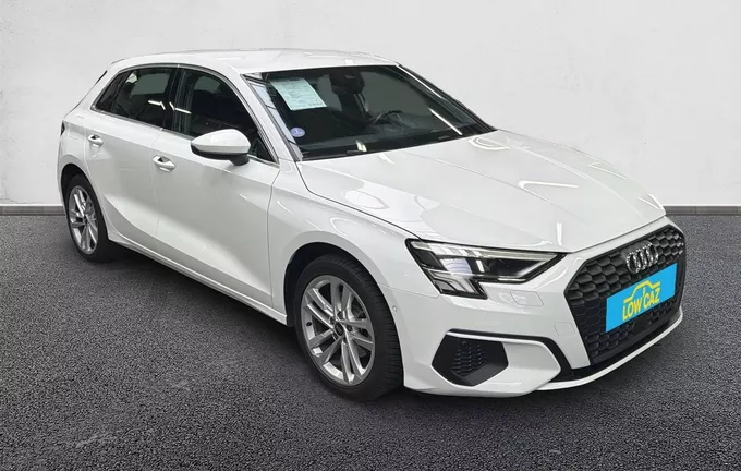AUDI A3 Sportback 35 TFSI Mild Hybrid 150 S tronic 7 Business line extérieur trois quart avant droit 212878