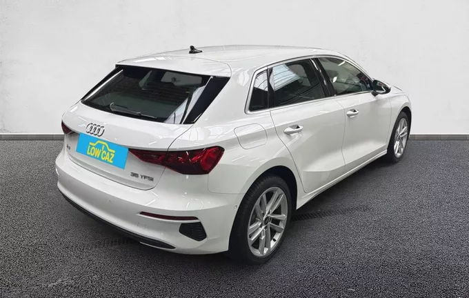 AUDI A3 Sportback 35 TFSI Mild Hybrid 150 S tronic 7 Business line extérieur trois quart arrière droit 212878