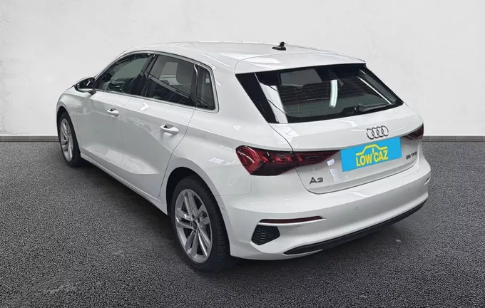 AUDI A3 Sportback 35 TFSI Mild Hybrid 150 S tronic 7 Business line extérieur trois quart arrière gauche 212878