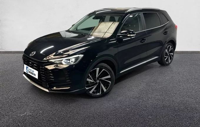 MG ZS 1.5 L Hybrid+ 197 ch Luxury extérieur trois quart avant gauche 601154