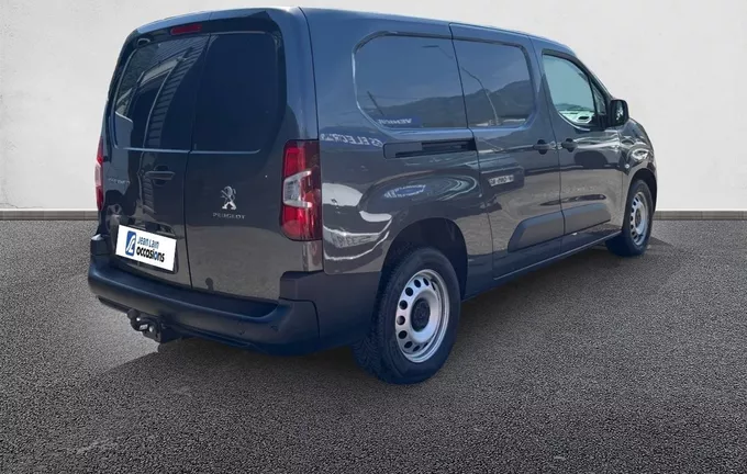 PEUGEOT PARTNER FOURGON XL 950 KG BLUEHDI 130 S&S EAT8 extérieur trois quart arrière droit 106209