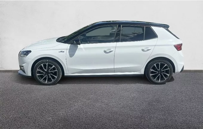 SKODA FABIA 1.0 TSI 110 ch DSG7 Monte-Carlo extérieur trois quart arrière gauche 560116