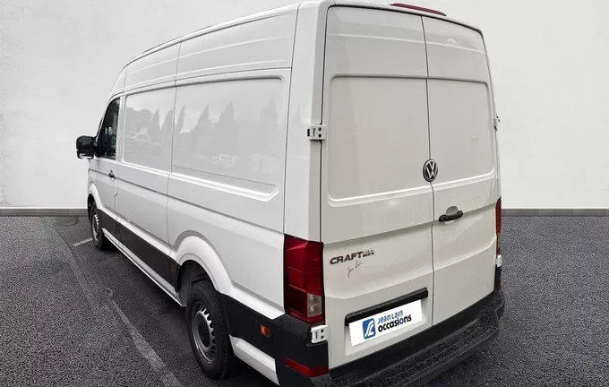 VOLKSWAGEN UTILITAIRES CRAFTER VAN 35 L3H3 2.0 TDI 140 CH BVA BUSINESS LINE extérieur trois quart arrière droit 106214