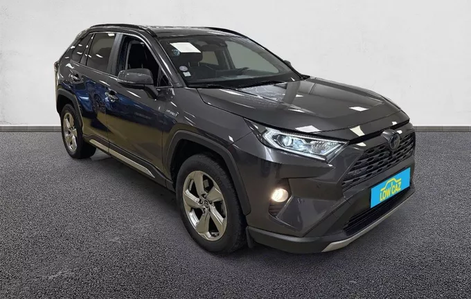 TOYOTA RAV4 Hybride 222 ch AWD-i Lounge extérieur trois quart avant droit 213410