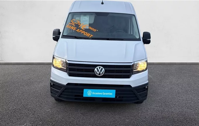 VOLKSWAGEN UTILITAIRES CRAFTER VAN 35 L3H3 2.0 TDI 140 CH BVA BUSINESS extérieur trois quart arrière droit 106198
