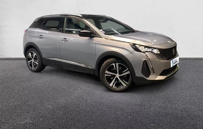 PEUGEOT 3008 Hybrid 225 e-EAT8 GT extérieur trois quart avant droit 2130645