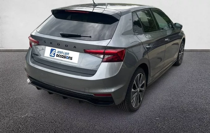 SKODA FABIA 1.0 TSI 95 ch BVM5 Monte-Carlo extérieur trois quart arrière droit 2130707
