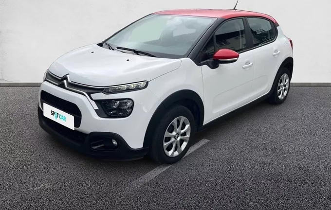 CITROEN C3 BlueHDi 100 S&S BVM6 Feel extérieur trois quart avant gauche 945110