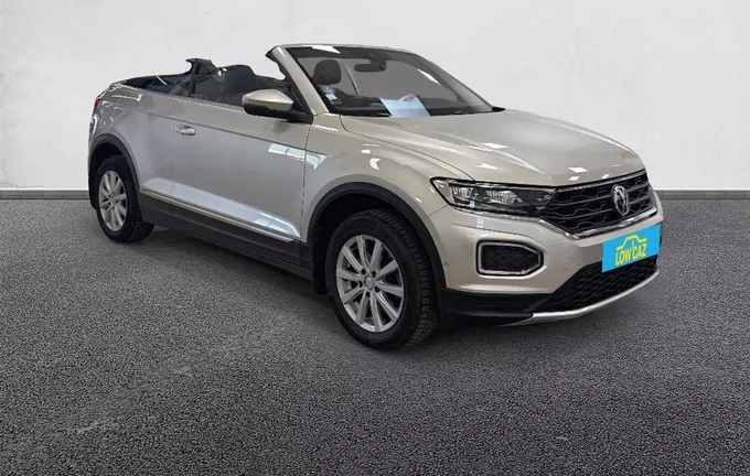 VOLKSWAGEN T-ROC Cabriolet 1.5 TSI EVO 150 Start/Stop DSG7 Style extérieur trois quart avant droit 213082