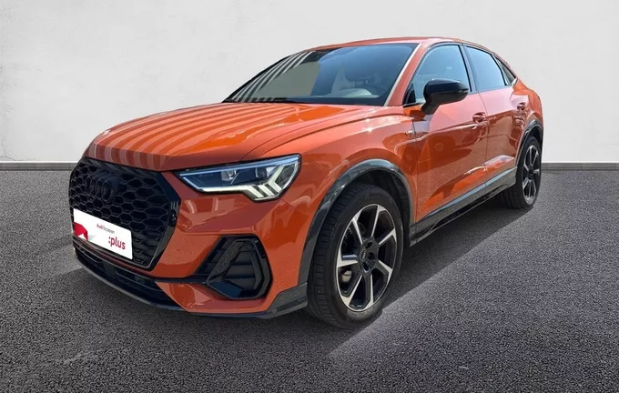 AUDI Q3 Sportback 35 TFSI 150 ch S tronic 7 S line extérieur trois quart avant gauche 3014820