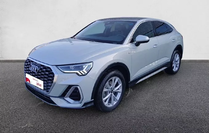 AUDI Q3 Sportback 35 TFSI 150 ch S line extérieur trois quart avant gauche 2124258