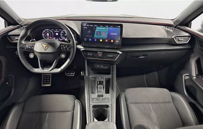 CUPRA LEON 1.4 e-HYBRID 245 ch DSG6 VZ extérieur trois quart avant droit 2130734