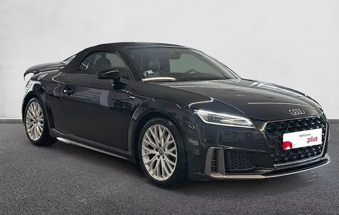 AUDI TT Roadster 40 TFSI 197 S tronic 7 S line extérieur trois quart avant droit 2132326