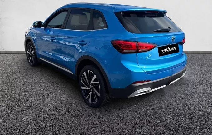 MG ZS 1.5 L Hybrid+ 197 ch Luxury extérieur trois quart arrière gauche 7621