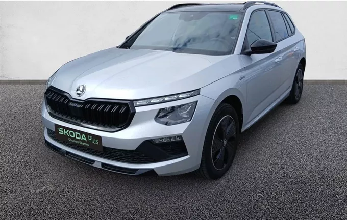 SKODA KAMIQ 1.0 TSI Evo 2 116 ch DSG7 Monte Carlo extérieur trois quart avant gauche 2126785