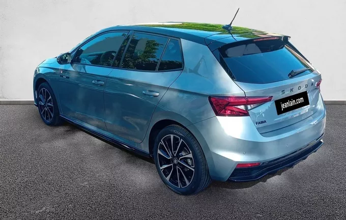 SKODA FABIA 1.0 TSI 116 ch EVO 2 DSG7 Monte-Carlo extérieur trois quart arrière gauche 4937