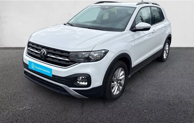 VOLKSWAGEN T-CROSS 1.0 TSI 95 Start/Stop BVM5 Life Plus extérieur trois quart avant gauche 2125950