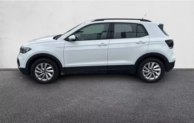 VOLKSWAGEN T-CROSS 1.0 TSI 95 Start/Stop BVM5 Life Plus extérieur trois quart arrière gauche 2125950