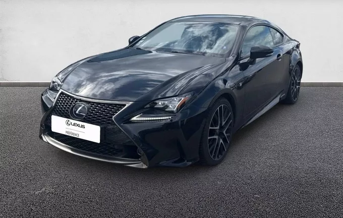 LEXUS RC 300h F SPORT Black Edition extérieur trois quart avant gauche 1103184