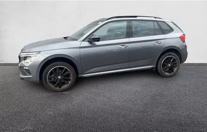 SKODA KAMIQ 1.5 TSI Evo 2 150 ch DSG7 ACT Monte Carlo extérieur trois quart arrière gauche 2131218