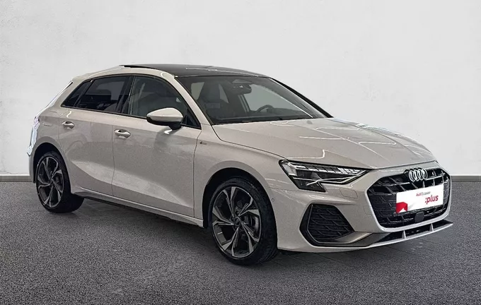 AUDI A3 Sportback TDI 150 S tronic 7 S line extérieur trois quart avant droit 2128419