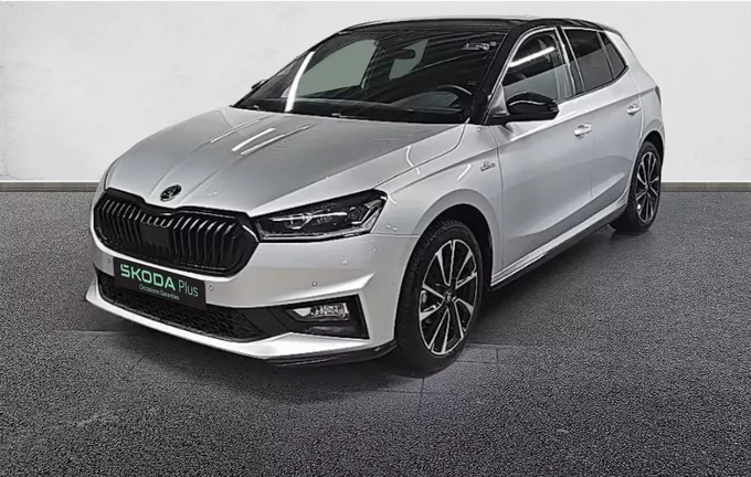 SKODA FABIA 1.0 TSI 95 ch EVO 2 BVM5 Monte-Carlo extérieur trois quart avant gauche 2126788