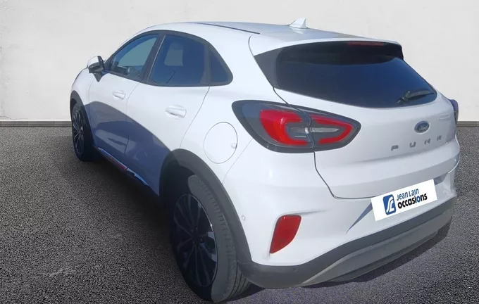 FORD PUMA 1.0 Flexifuel 125 ch mHEV S&S BVM6 Titanium X extérieur trois quart arrière gauche 2129950