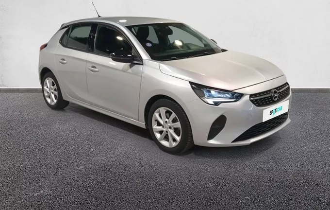OPEL CORSA 1.2 Turbo 100 ch BVM6 Elegance Business extérieur trois quart avant droit 2129380