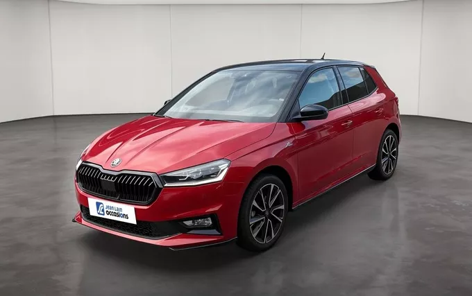 SKODA FABIA 1.5 TSI 150 ch EVO 2 DSG7 Monte-Carlo extérieur trois quart avant gauche 2131485