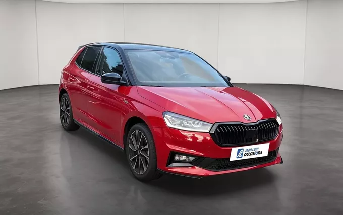 SKODA FABIA 1.5 TSI 150 ch EVO 2 DSG7 Monte-Carlo extérieur trois quart avant droit 2131485