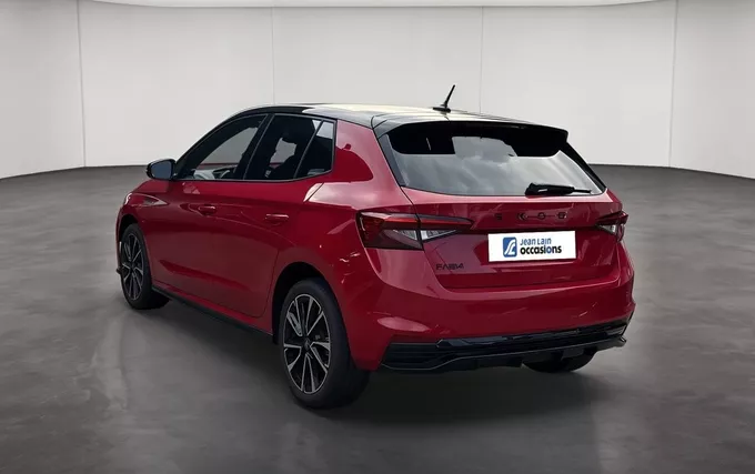 SKODA FABIA 1.5 TSI 150 ch EVO 2 DSG7 Monte-Carlo extérieur trois quart arrière gauche 2131485