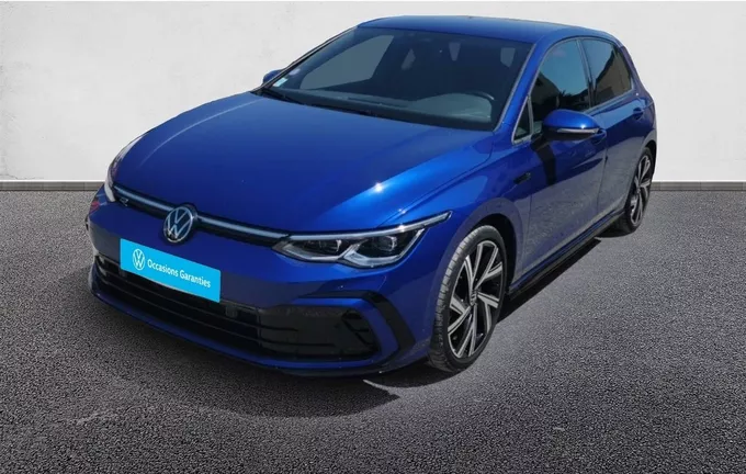 VOLKSWAGEN GOLF 1.5 eTSI OPF 150 DSG7 R-Line extérieur trois quart avant gauche 460510