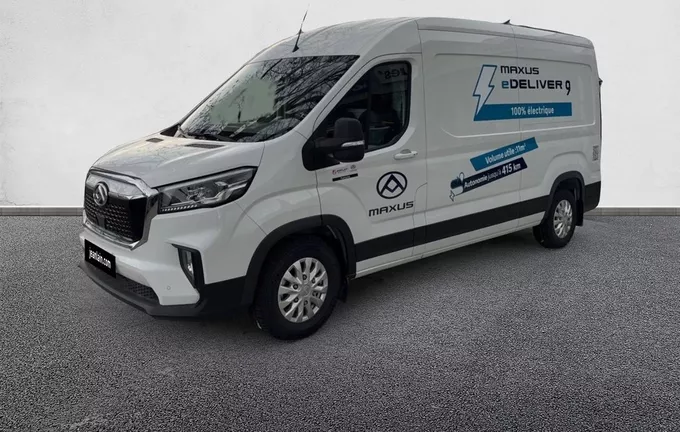 MAXUS E-DELIVER 9 FOURGON E-DELIVER9 FOURGON L3H2 88 KWH extérieur trois quart avant gauche 6800199