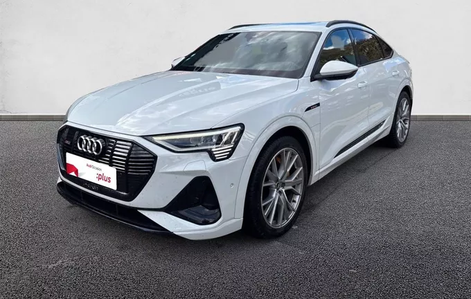 AUDI E-TRON Sportback 55 quattro 408 ch S line extérieur trois quart avant gauche 2126252