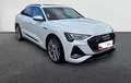 Miniature AUDI E-TRON Sportback 55 quattro 408 ch S line extérieur trois quart avant droit 2126252