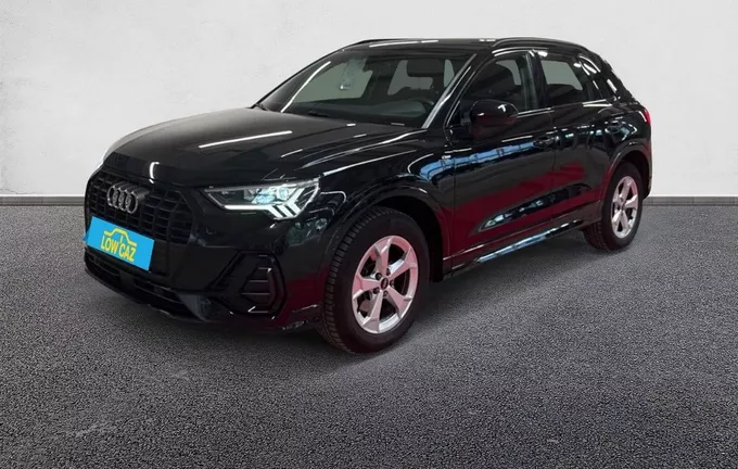 AUDI Q3 35 TDI 150 ch S tronic 7 S line extérieur trois quart avant gauche 213171