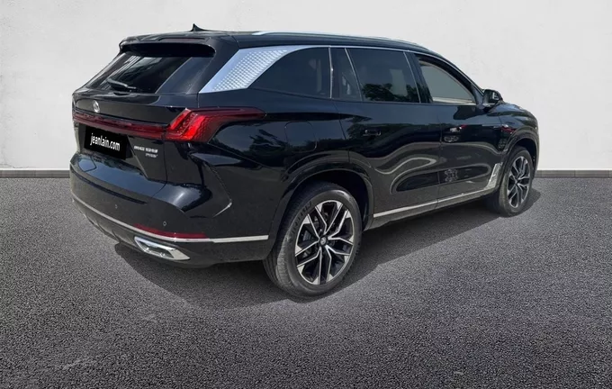 MG MGS9 PHEV Premium extérieur trois quart arrière droit 8003