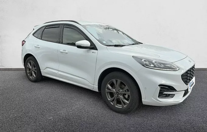 FORD KUGA 2.5 Duratec 225 ch PHEV Powershift ST-Line extérieur trois quart avant droit 2130611